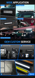 50" 500W Screw-less Double Row LED Offroad Light Bar AURORA ALO-D6D1-50