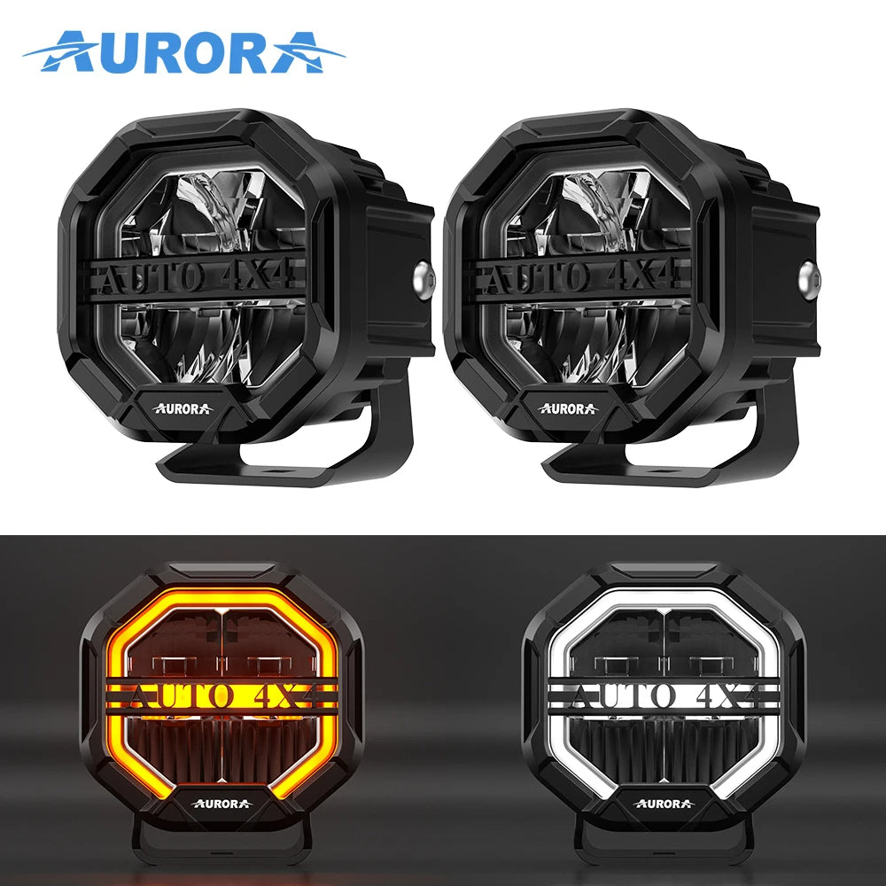 Aurora Led Work Light Strobe ALO-W-4-R12T3-AW Kit – 4x4offroadci