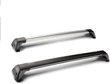 Roof rack rails Support with key