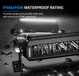 Aurora Single Row 30" Light Bar 150Watt ALO-S5D1-30-H