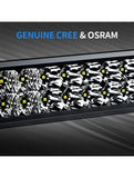 50" 500W Screw-less Double Row LED Offroad Light Bar AURORA ALO-D6D1-50