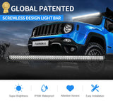 50" 500W Screw-less Double Row LED Offroad Light Bar AURORA ALO-D6D1-50