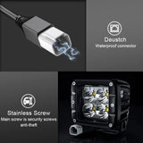 2 inch Spot Beam Compact LED Work Light 40W Aurora ALO-2-P4T (Pair)