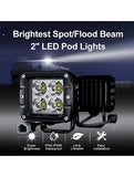 2 inch Spot Beam Compact LED Work Light 40W Aurora ALO-2-P4T (Pair)