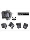2 inch Led Work Light Offroad Flood Light 40W Aurora IP69K ALO-2-E4T (Pair)