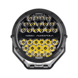 Aurora Round Light With Wire 9" 150W ALO-P-R-9-C31D1-AW (Pair)