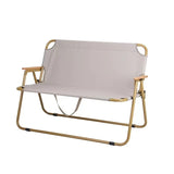Foldable Double Seat Chair
