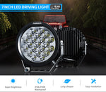 7 inch 105W led off-road round driving light Aurora ALO-R-5-C10D1 (Pair)