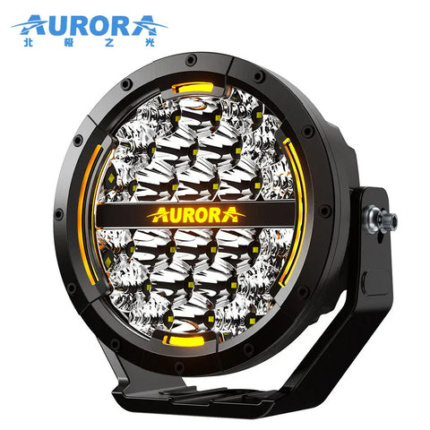 AURORA 7Inch Round Light Dual-Color DRL ALO-P-R-7-C34D1-AW Kit