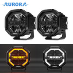Aurora Led Work Light Strobe ALO-W-4-R12T3-AW Kit