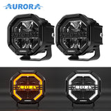 Aurora Led Work Light Strobe ALO-W-4-R12T3-AW Kit