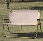Foldable Double Seat Chair