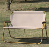 Foldable Double Seat Chair