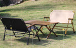 Foldable Double Seat Chair