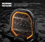 Aurora 9 Inch Super Bright Ip69k Spot Pod Led Work Light Kit
