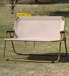 Foldable Double Seat Chair