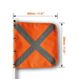 3M High Visibility Orange Double Stitched Safety Flag