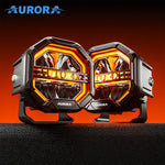 Aurora Led Work Light Strobe ALO-W-4-R12T3-AW Kit