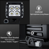 2 inch Spot Beam Compact LED Work Light 40W Aurora ALO-2-P4T (Pair)