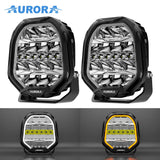 Aurora 9 Inch Super Bright Ip69k Spot Pod Led Work Light Kit