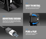 Aurora Led Work Light Strobe ALO-W-4-R12T3-AW Kit