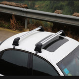 Roof rack rails Support with key