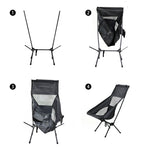 Outdoor Portable Foldable Moon Chair
