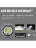 9 inch 250W Side Shooter Round driving light Aurora ALO-GR7-B (Pair)