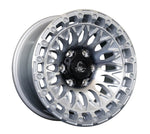 Set Of Four Wheel Rims Black A721 AGILITY FORCE