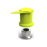 Safety Wheel Nut Cover Loosening Indicator