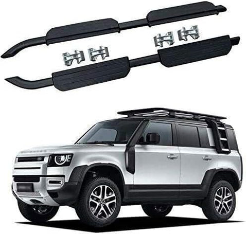 Set of two side steps for Land Rover Defender