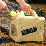 Double Handles Plastic Water Storage Bucket 12L