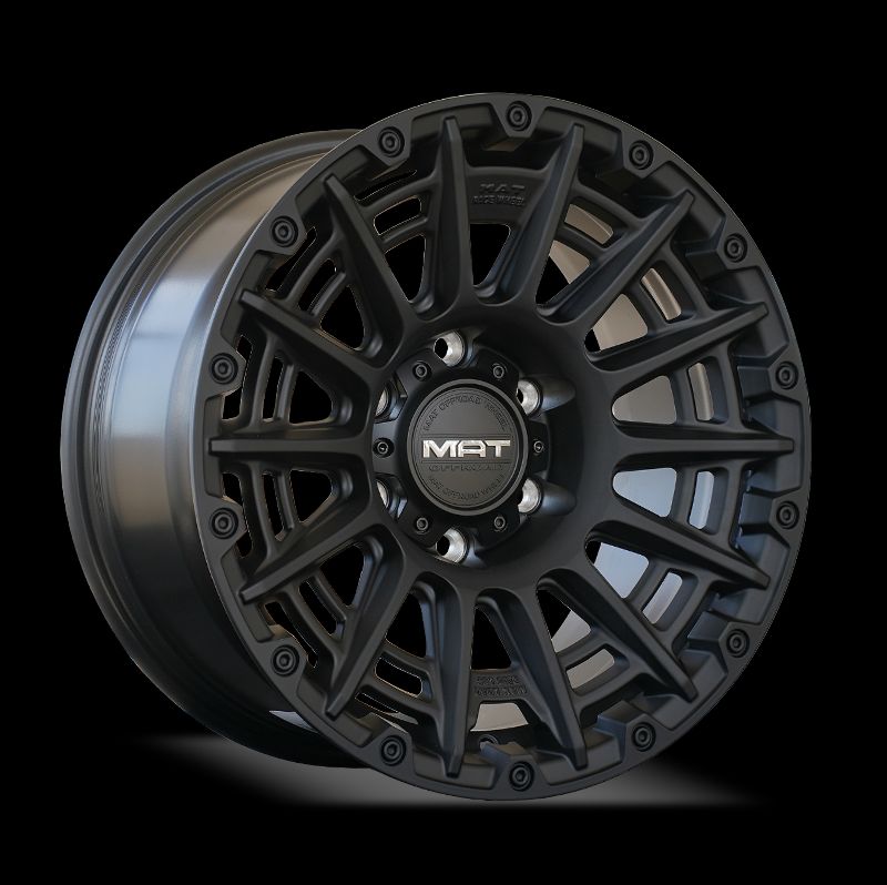 Cool Four Wheel Rim Set of Four Wheel Rims Dark Matte Tint Gold F1907 MAT OFFROAD ...