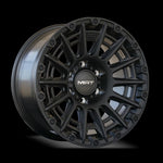 Set of Four Wheel Rims Dark Matte Tint Silver F1907 MAT OFFROAD Abidjan Garage 4x4offroadci
