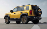 Set of Four Wheel Rims Dark Matte Tint Silver F1907 MAT OFFROAD Abidjan Garage 4x4offroadci