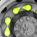 Safety Wheel Nut Cover Loosening Indicator