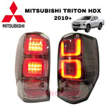 Black Tail-Lights | Mitsubishi Triton