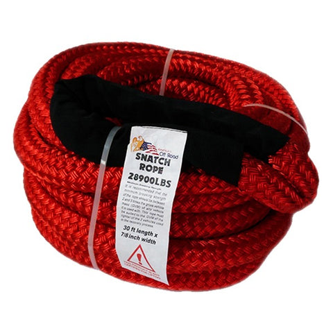 RED KINETIC RECOVERY ROPE 28m/10mm